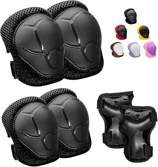 Knee Pads and Elbow Pads Set Toddler 3-8 Years
