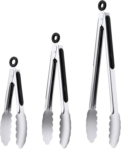 Stainless Steel Tongs Set
