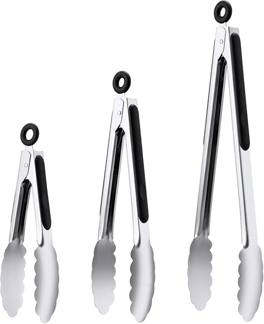 Stainless Steel Tongs Set