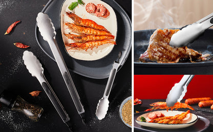Stainless Steel Tongs Set