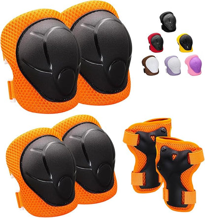 Knee Pads and Elbow Pads Set Toddler 3-8 Years