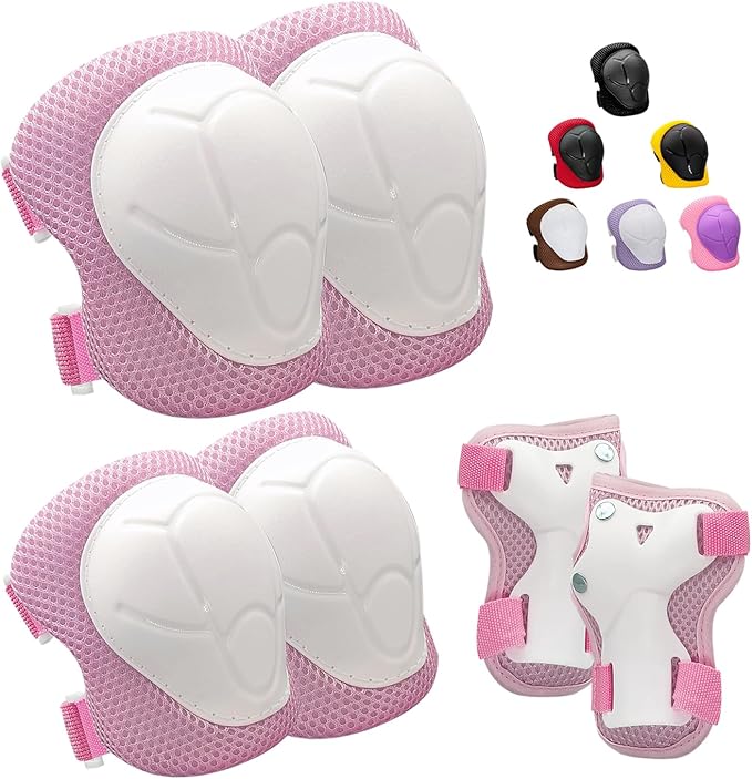 Knee Pads and Elbow Pads Set Toddler 3-8 Years