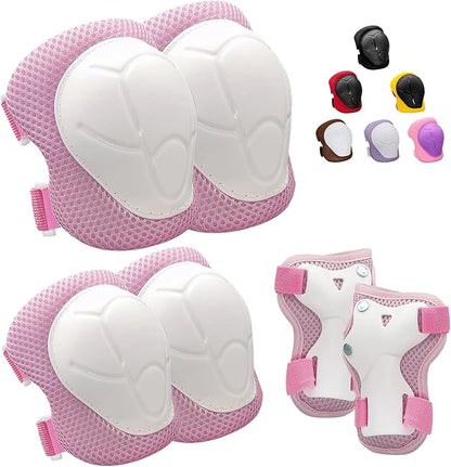 Knee Pads and Elbow Pads Set Toddler 3-8 Years