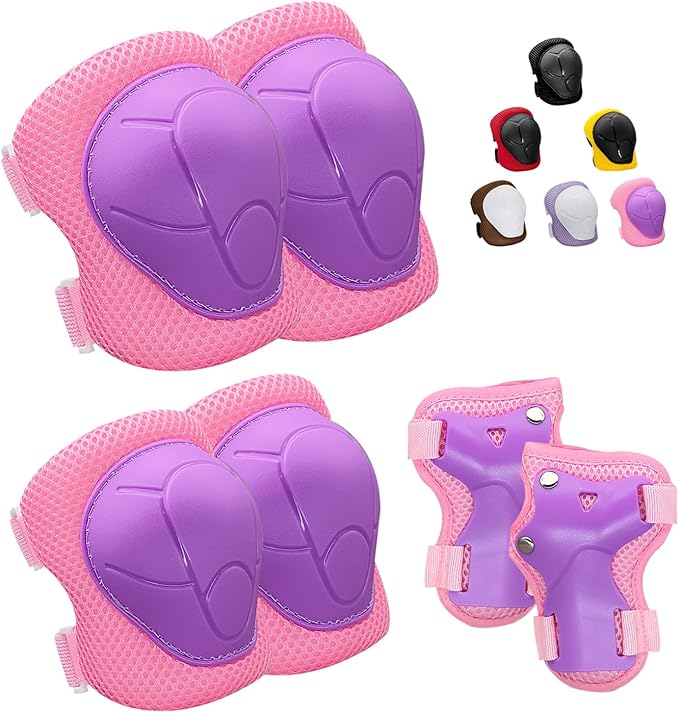 Knee Pads and Elbow Pads Set Toddler 3-8 Years