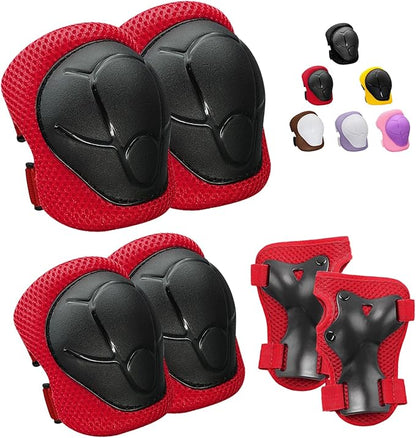 Knee Pads and Elbow Pads Set Toddler 3-8 Years