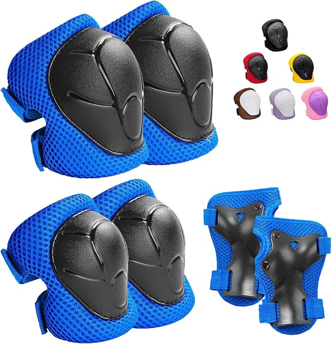 Knee Pads and Elbow Pads Set Toddler 3-8 Years