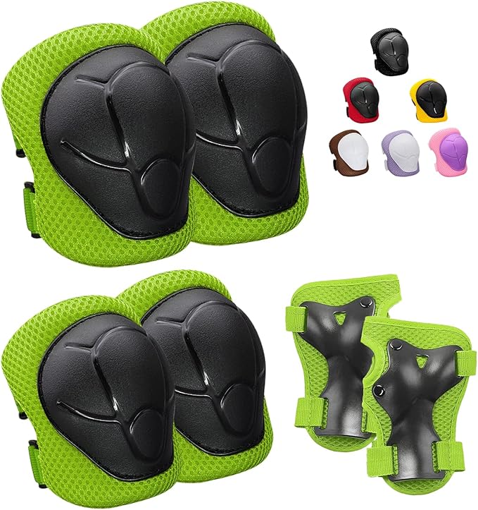Knee Pads and Elbow Pads Set Toddler 3-8 Years