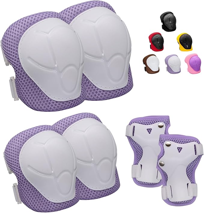 Knee Pads and Elbow Pads Set Toddler 3-8 Years