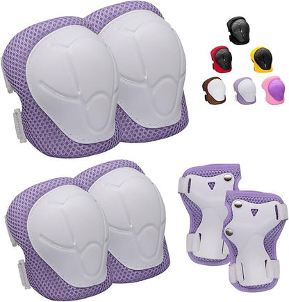 Knee Pads and Elbow Pads Set Toddler 3-8 Years