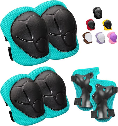 Knee Pads and Elbow Pads Set Toddler 3-8 Years