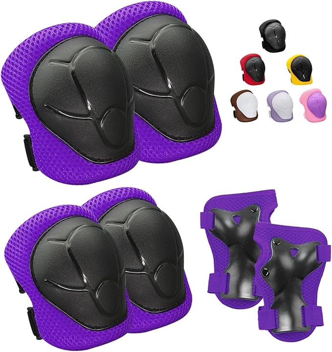 Knee Pads and Elbow Pads Set Toddler 3-8 Years