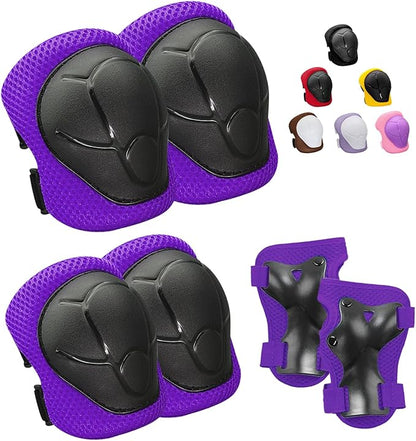 Knee Pads and Elbow Pads Set Toddler 3-8 Years