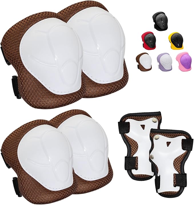 Knee Pads and Elbow Pads Set Toddler 3-8 Years
